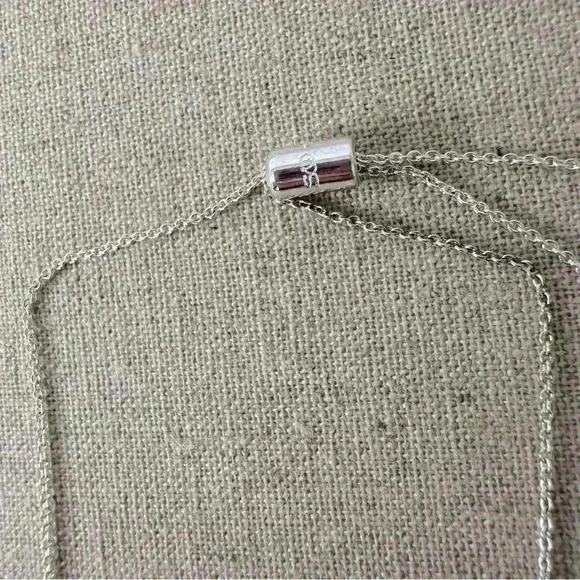 Stella &  Dot Kari Fringe Necklace - Silver - Picture 5 of 6